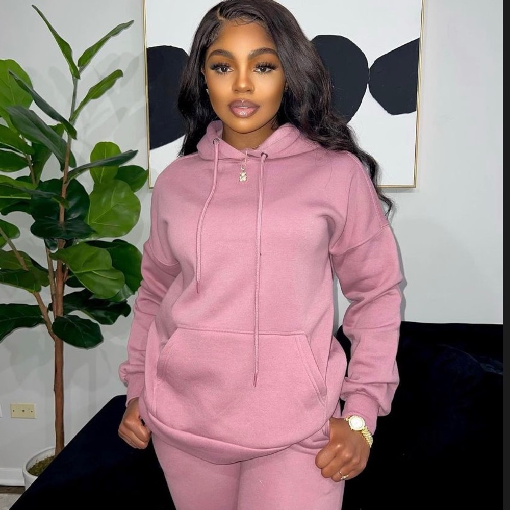 Lt. Rose Hoodie Jogger Set - Great quality